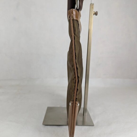 Authentic PRADA Canapa Shoulder Bag in Nylon with LOGO Made in Italy - Picture 14 of 16